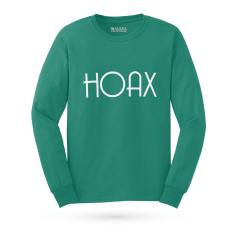 Walexa Kaos Distro HOAX Promo Baju Kaos Murah Lengan Panjang - Marun